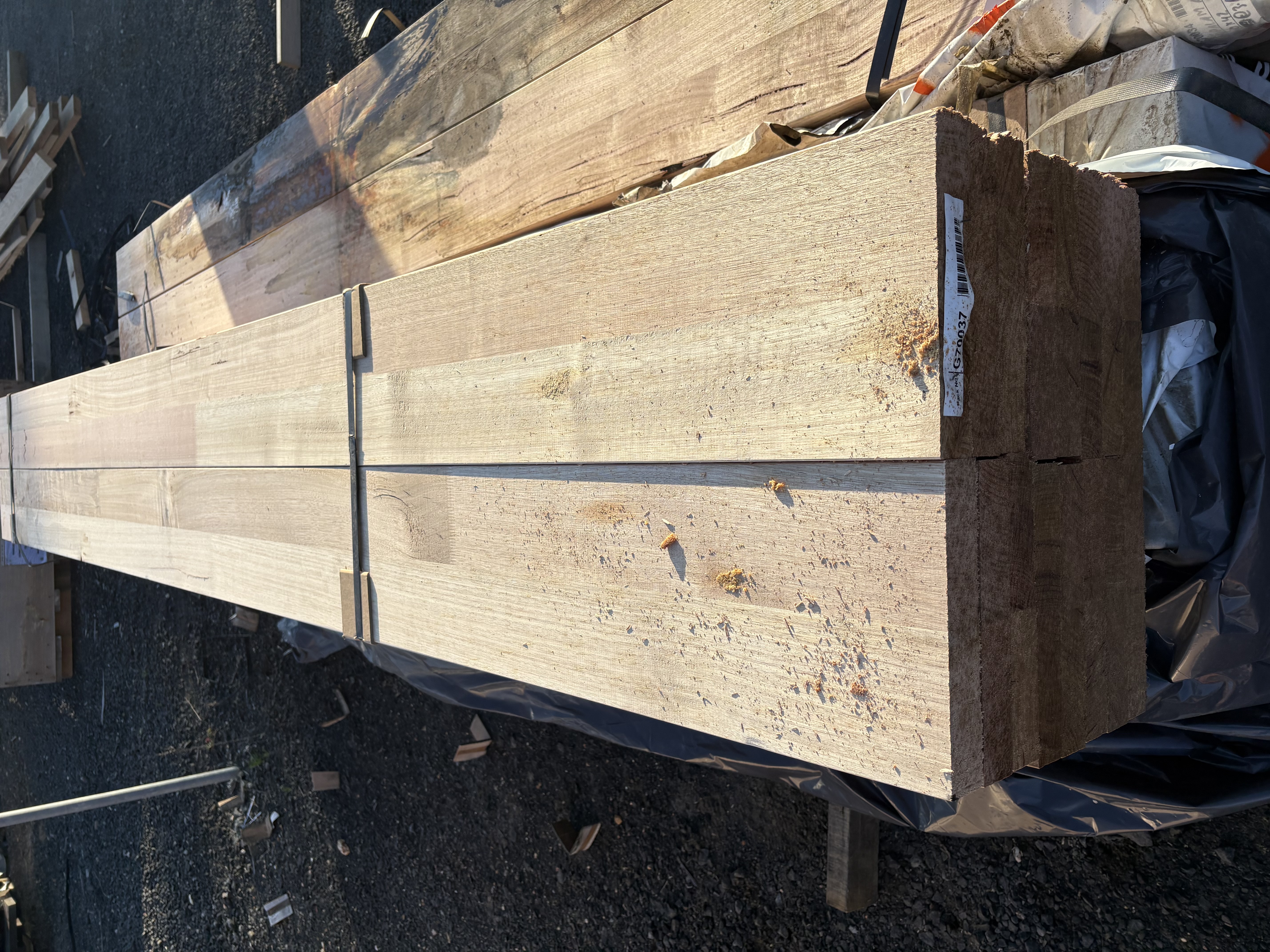 Australian Oak SUPALAM 240 x 42 framing — Tasmanian oak
