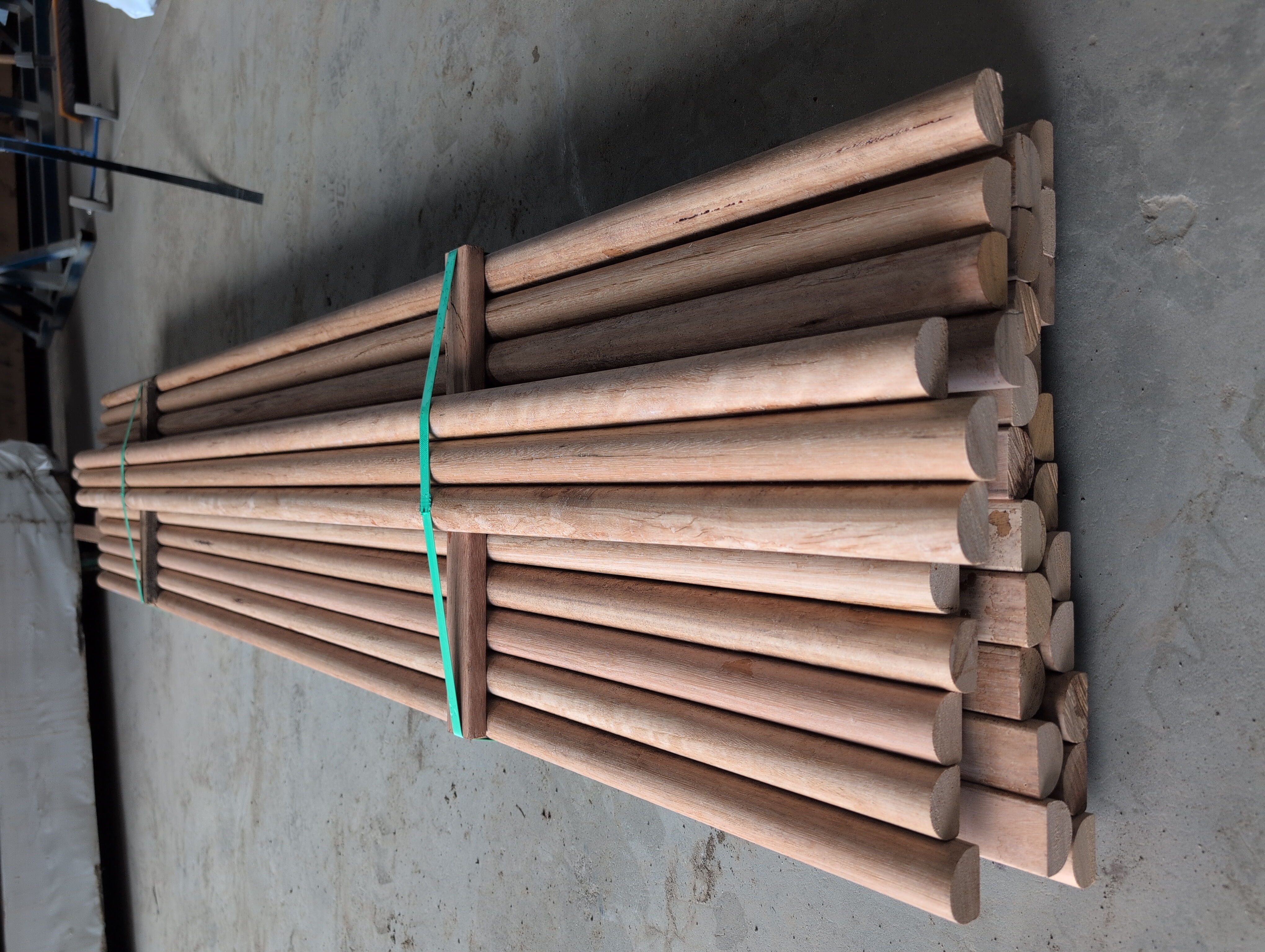 Blackbutt Half Round Battens — Coastal Blackbutt