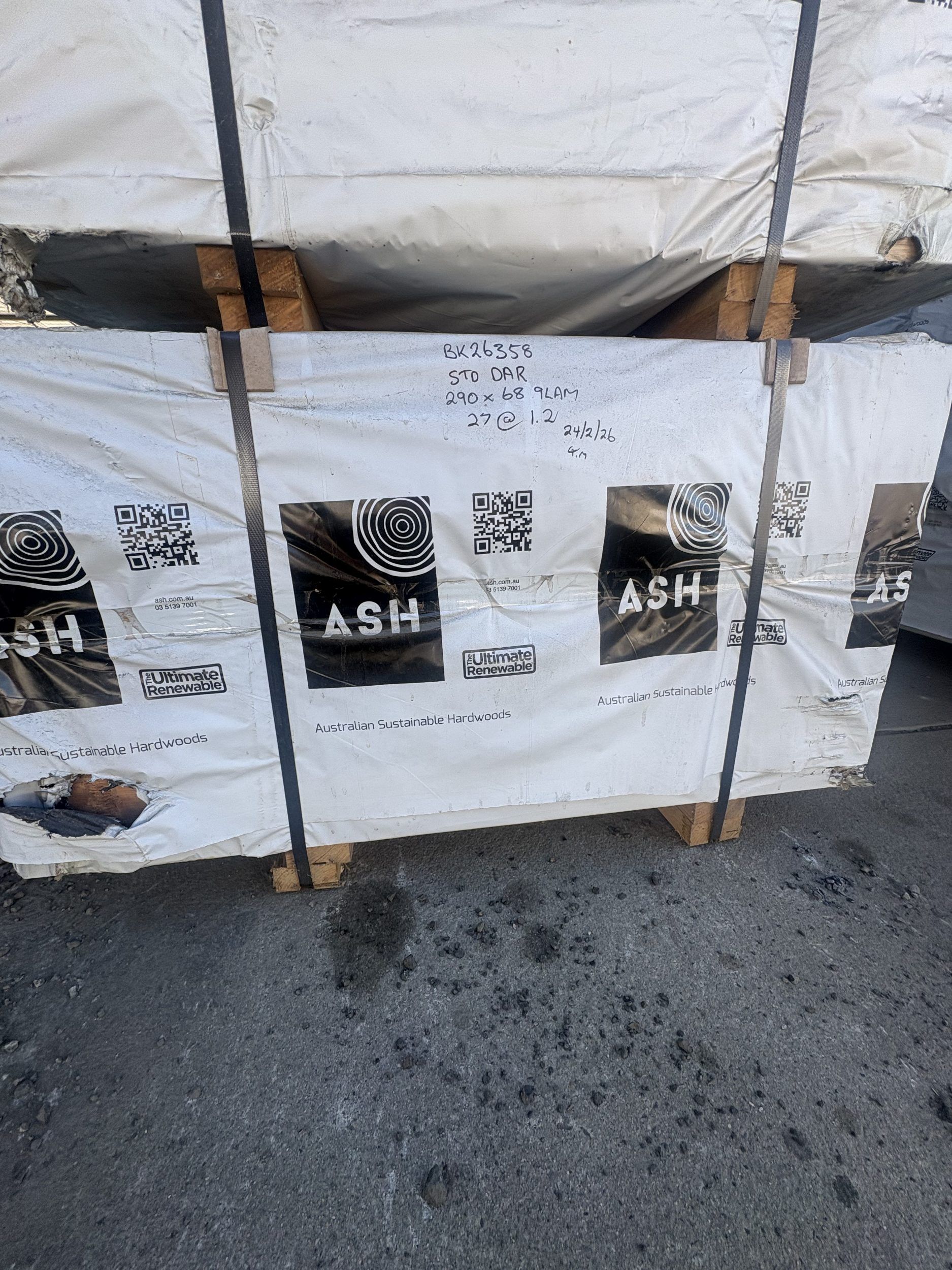 Aus Oak STD 290x68 @1.2 — Tasmanian oak