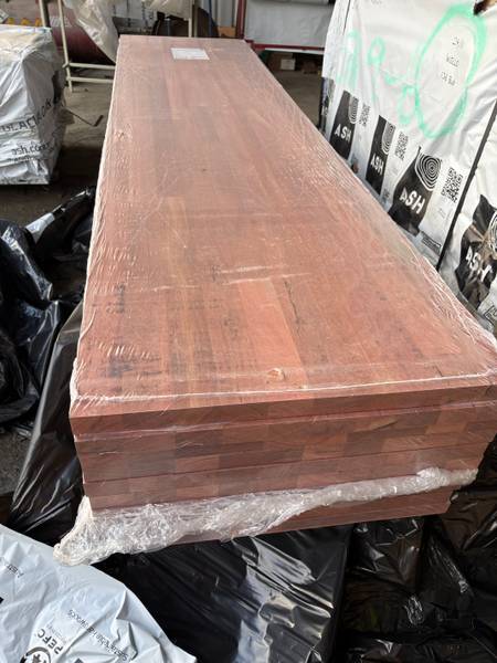 Jarrah joinery timber 600 × 33mm standard — C18977