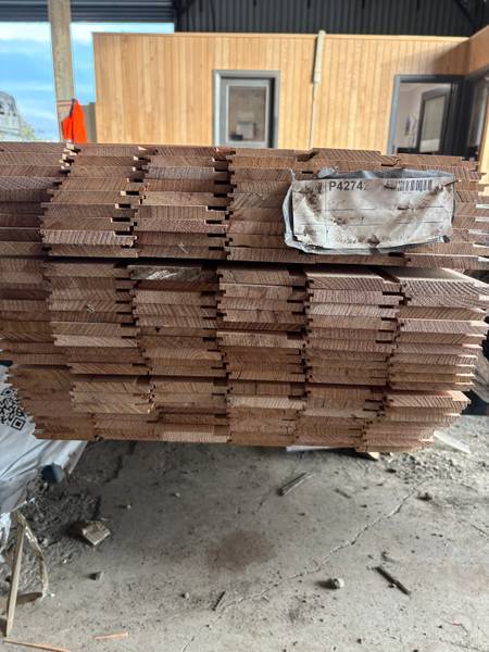 Victorian ash cladding 85 × 12mm standard — P42742